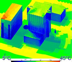 Thermal Imaging flat roofs