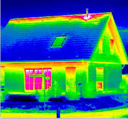 Thermal Imaging house thermal image